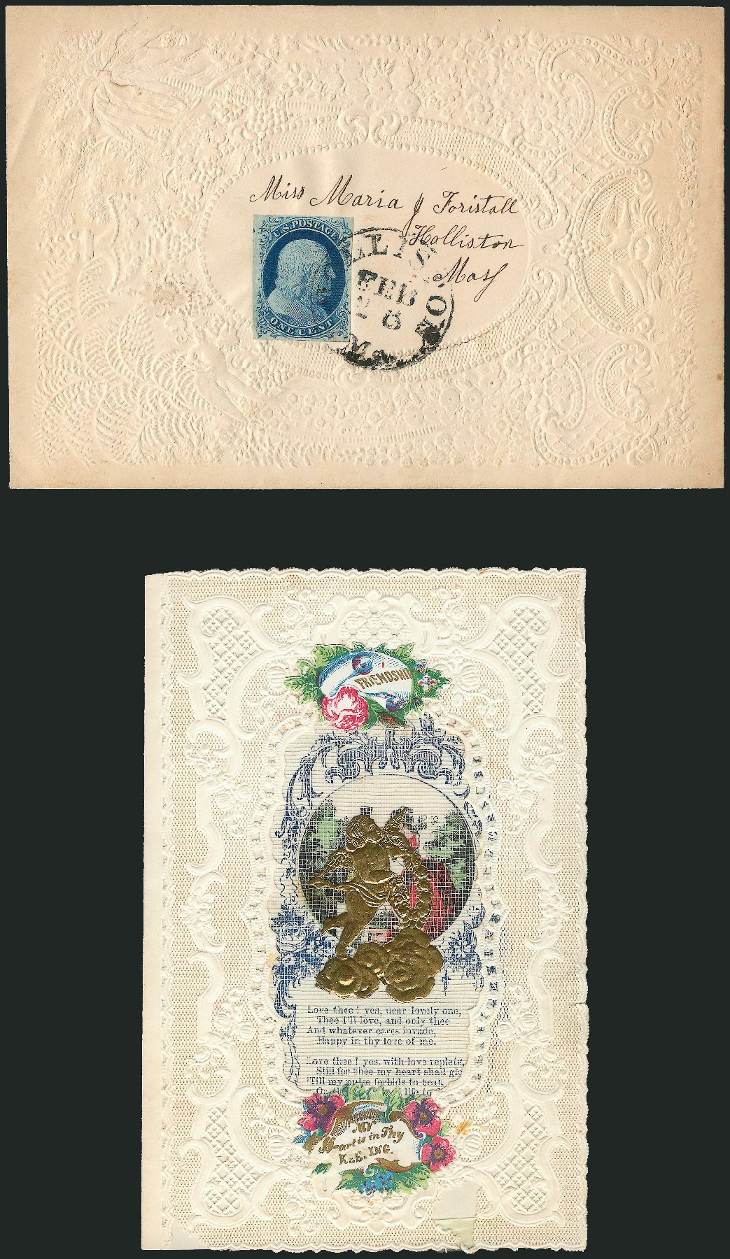 Cost of US Stamps Scott Catalogue 9 - 1852 1c Franklin. Robert Siegel Auction Galleries, Dec 2010, Sale 998, Lot 254
