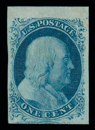 Price of US Stamp Scott Catalog # 9: 1852 1c Franklin. Matthew Bennett International, Oct 2007, Sale 322, Lot 2005