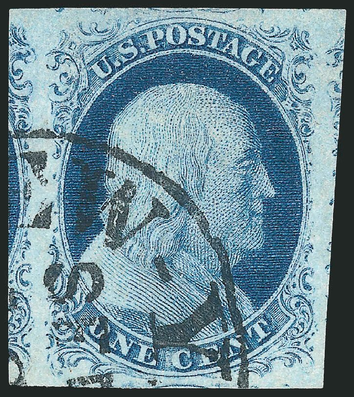 Costs of US Stamp Scott #9: 1c 1852 Franklin. Robert Siegel Auction Galleries, Dec 2010, Sale 998, Lot 145