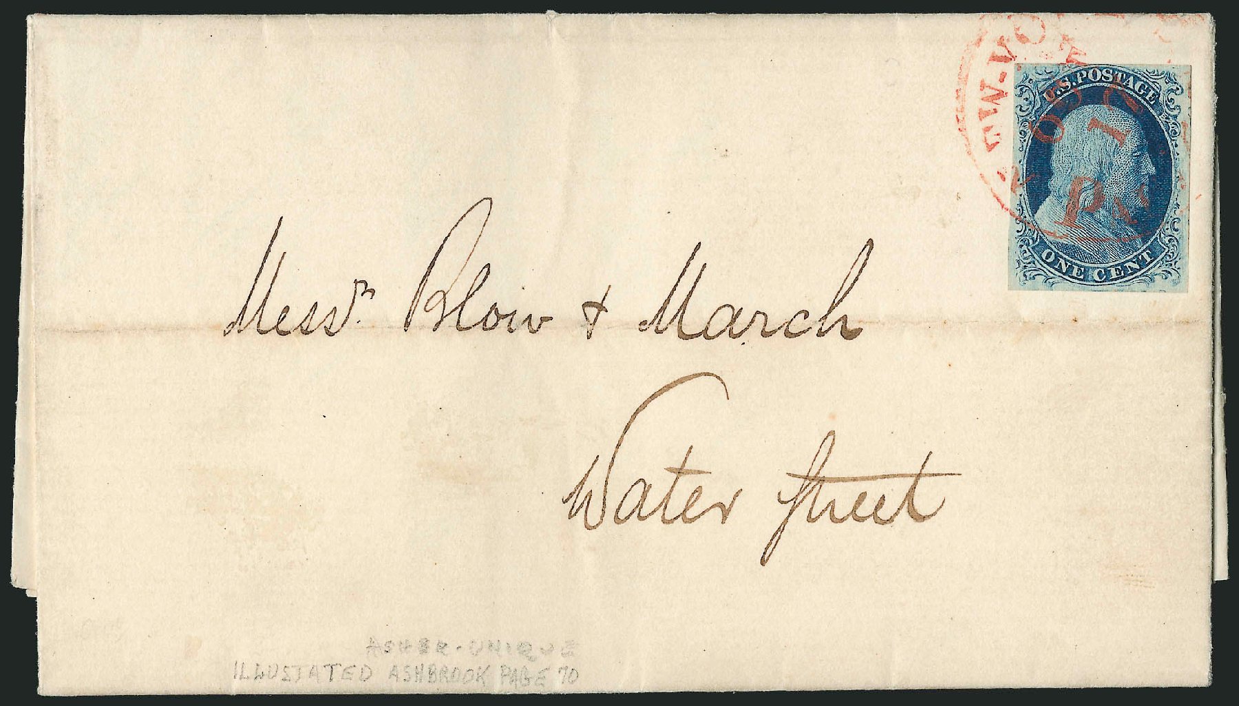 Values of US Stamps Scott #9 - 1c 1852 Franklin. Robert Siegel Auction Galleries, Dec 2010, Sale 998, Lot 235