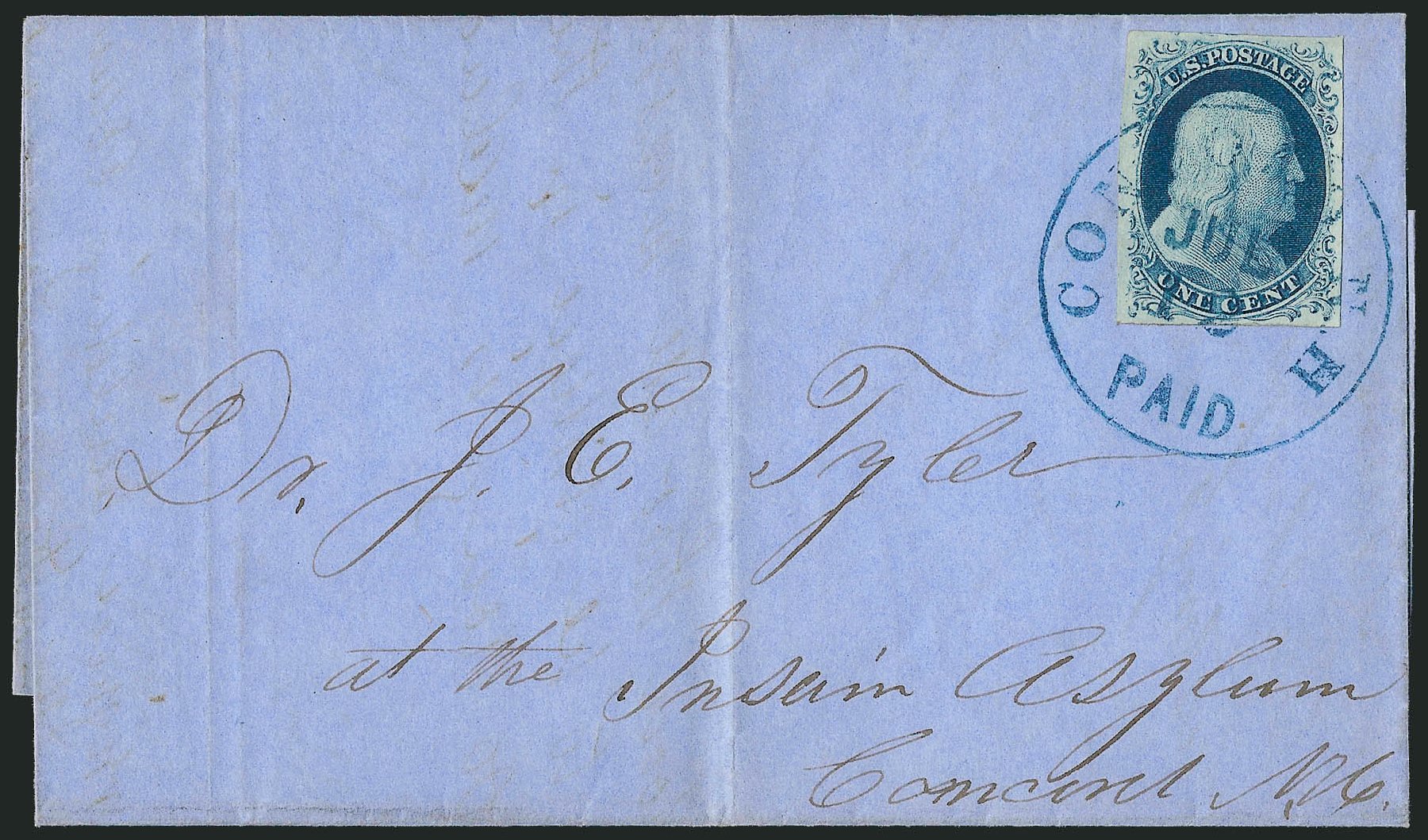 Cost of US Stamps Scott 9: 1852 1c Franklin. Robert Siegel Auction Galleries, Dec 2010, Sale 998, Lot 245