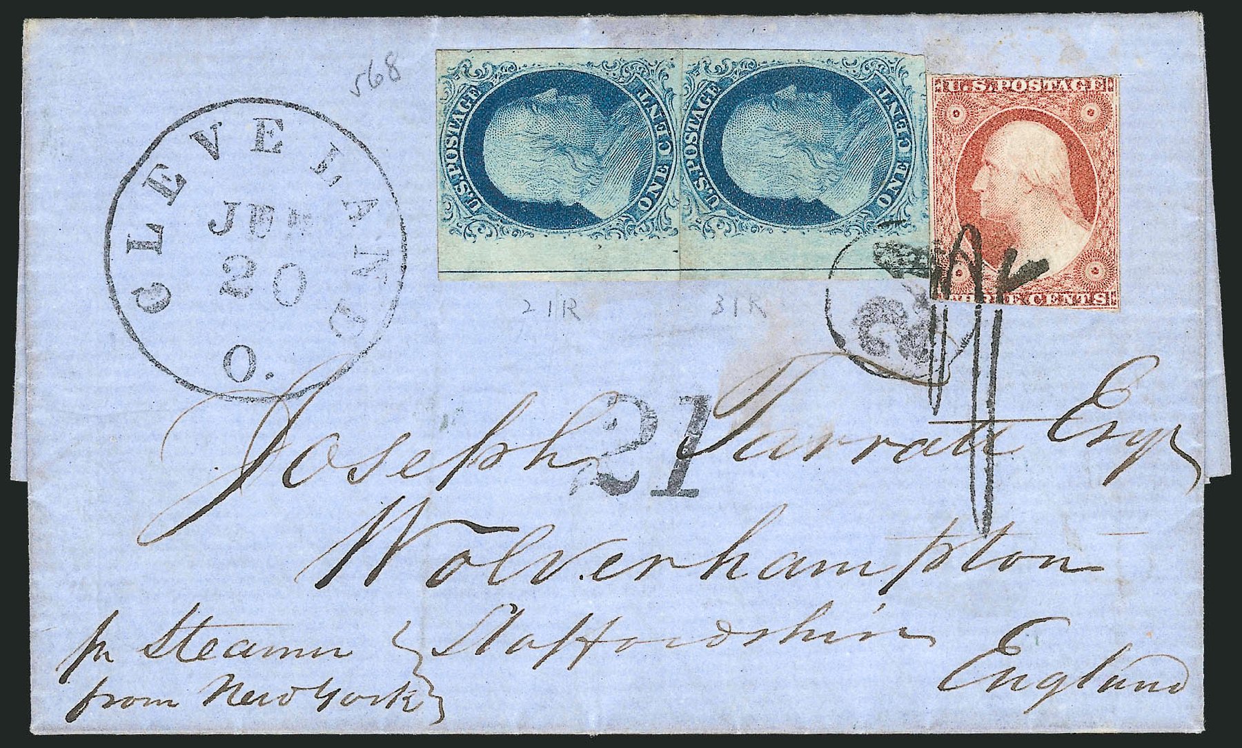 Price of US Stamp Scott 9: 1c 1852 Franklin. Robert Siegel Auction Galleries, Dec 2010, Sale 998, Lot 95