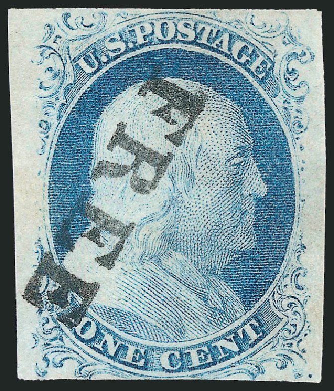 Prices of US Stamp Scott # 9 - 1c 1852 Franklin. Robert Siegel Auction Galleries, Jul 2013, Sale 1050, Lot 92