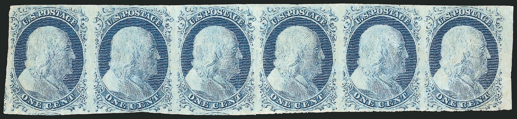 Cost of US Stamp Scott 9: 1c 1852 Franklin. Robert Siegel Auction Galleries, Sep 2010, Sale 994, Lot 792