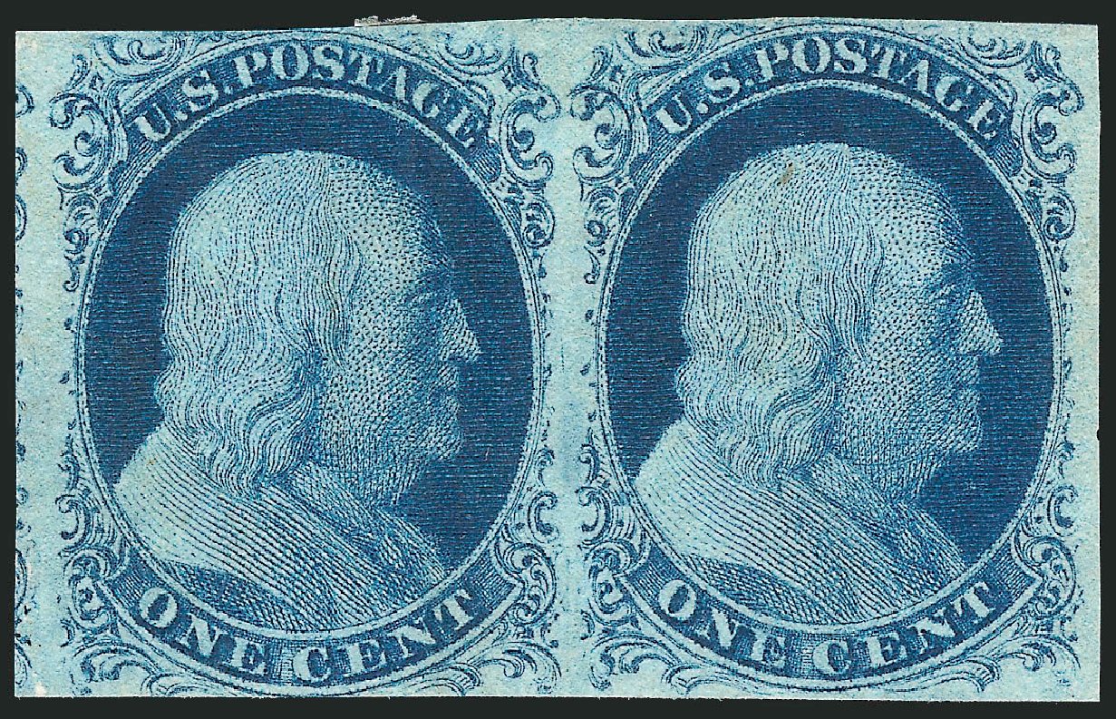 Value of US Stamp Scott #9 - 1c 1852 Franklin. Robert Siegel Auction Galleries, Sep 2010, Sale 994, Lot 822
