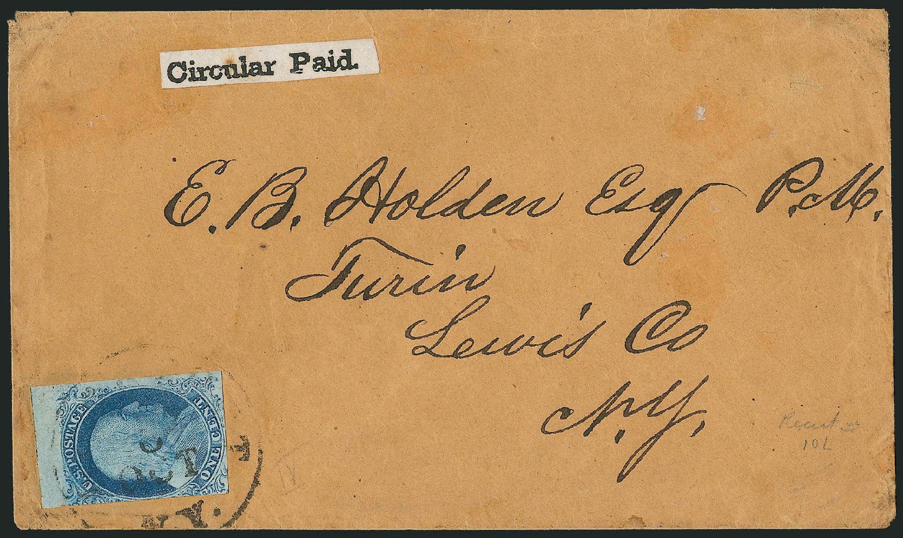 Values of US Stamps Scott #9: 1c 1852 Franklin. Robert Siegel Auction Galleries, Sep 2010, Sale 994, Lot 872