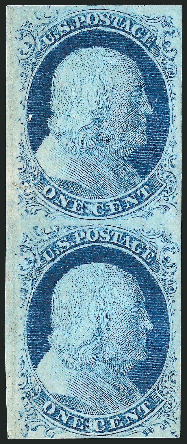Prices of US Stamp Scott Catalog #9: 1852 1c Franklin. Robert Siegel Auction Galleries, Dec 2010, Sale 998, Lot 122