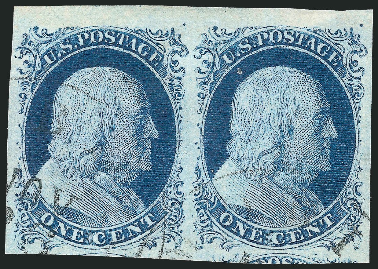 Prices of US Stamps Scott # 9 - 1852 1c Franklin. Robert Siegel Auction Galleries, Dec 2010, Sale 998, Lot 196
