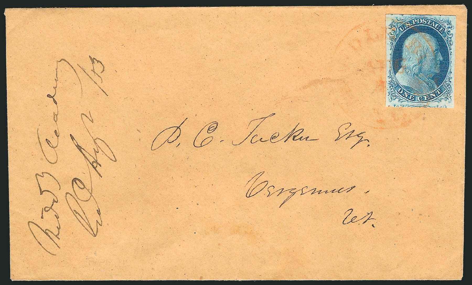 Prices of US Stamp Scott 9 - 1c 1852 Franklin. Robert Siegel Auction Galleries, Dec 2010, Sale 998, Lot 256