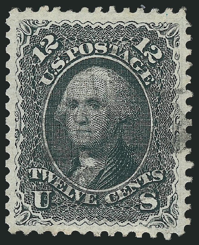 Prices of US Stamps Scott Catalog #90 - 12c 1868 Washington Grill. Robert Siegel Auction Galleries, Sep 2009, Sale 976, Lot 1404