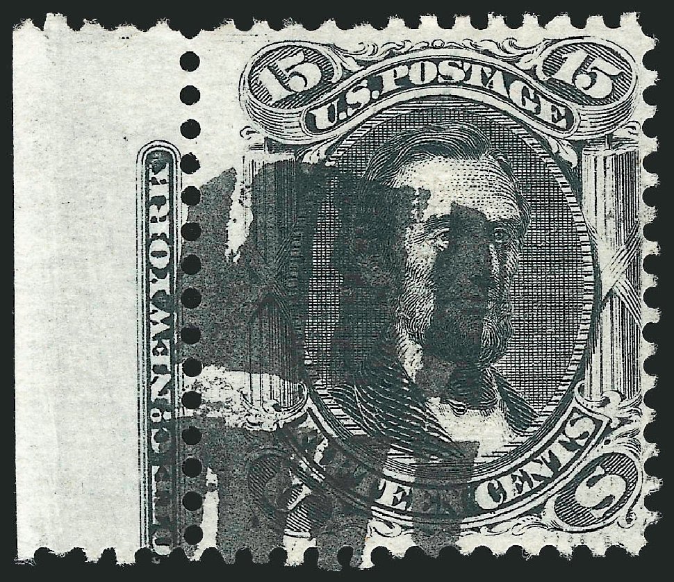 Price of US Stamp Scott Catalogue 91: 1868 15c Lincoln Grill. Robert Siegel Auction Galleries, Oct 2010, Sale 995, Lot 2041