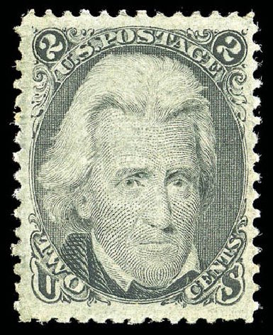 Costs of US Stamps Scott Cat. 93 - 2c 1868 Jackson Grill. Matthew Bennett International, Sep 2010, Sale 331, Lot 440