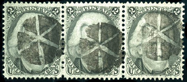 Costs of US Stamps Scott Catalog # 93 - 1868 2c Jackson Grill. Matthew Bennett International, Dec 2008, Sale 330, Lot 1543