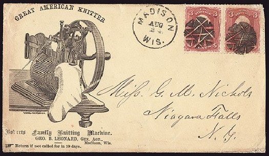 Costs of US Stamps Scott Catalogue #94 - 1868 3c Washington Grill. Spink Shreves Galleries, Jan 2014, Sale 146, Lot 227