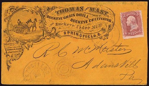 Value of US Stamps Scott Catalogue 94 - 1868 3c Washington Grill. Spink Shreves Galleries, Jan 2014, Sale 146, Lot 229