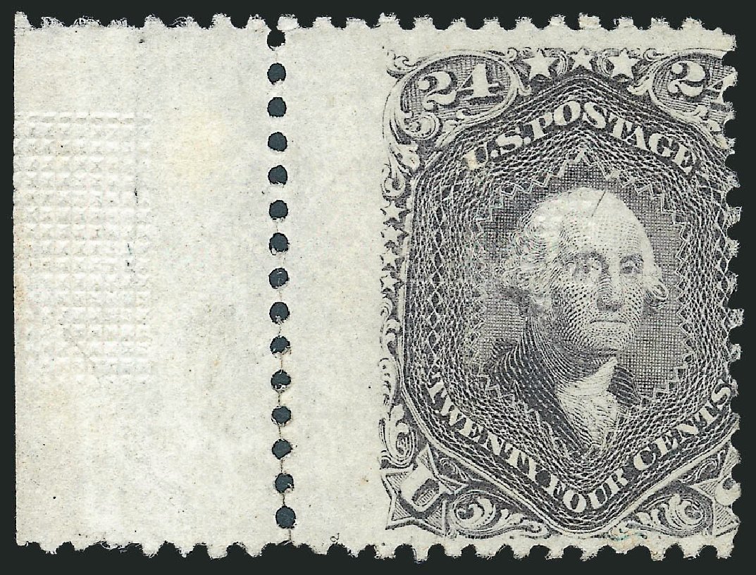 Costs of US Stamp Scott Catalog # 99: 24c 1869 Washington Grill. Robert Siegel Auction Galleries, Sep 2010, Sale 993, Lot 508