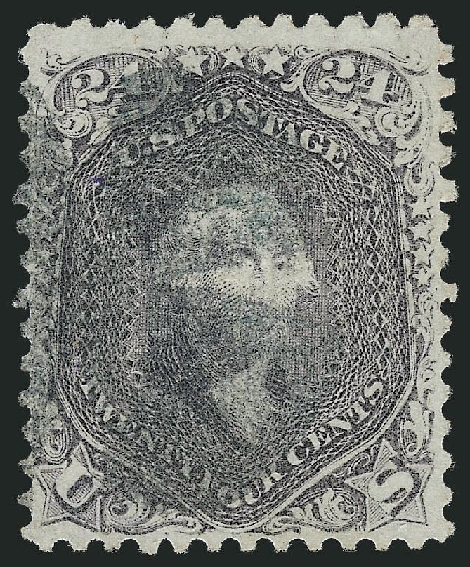 Prices of US Stamp Scott Cat. #99 - 1869 24c Washington Grill. Robert Siegel Auction Galleries, Jul 2013, Sale 1050, Lot 224