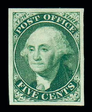 US Stamps Price Scott Catalogue # 9X1 - 5c 1846 New York Postmasters Provisional. Matthew Bennett International, Dec 2007, Sale 325, Lot 1250