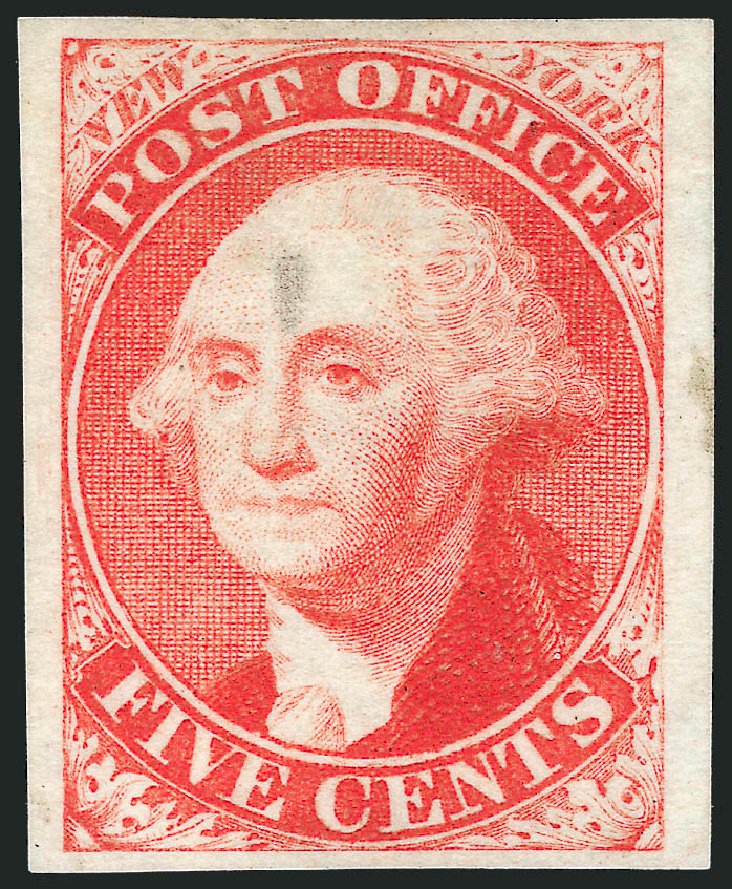 Prices of US Stamps Scott Catalog 9X1 - 1846 5c New York Postmasters Provisional. Robert Siegel Auction Galleries, Nov 2013, Sale 1061, Lot 3201