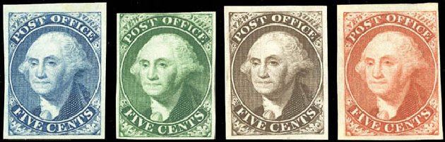Cost of US Stamp Scott Catalog #9X1: 1846 5c New York Postmasters Provisional. Matthew Bennett International, Sep 2011, Sale 338, Lot 1574