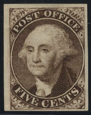Price of US Stamp Scott Cat. 9X1: 1846 5c New York Postmasters Provisional. Cherrystone Auctions, Mar 2008, Sale 200803, Lot 4