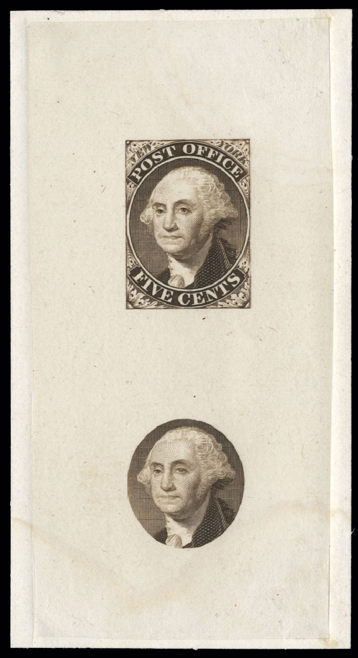 Price of US Stamps Scott Cat. #9X1: 5c 1846 New York Postmasters Provisional. Cherrystone Auctions, Jun 2012, Sale 201206, Lot 2