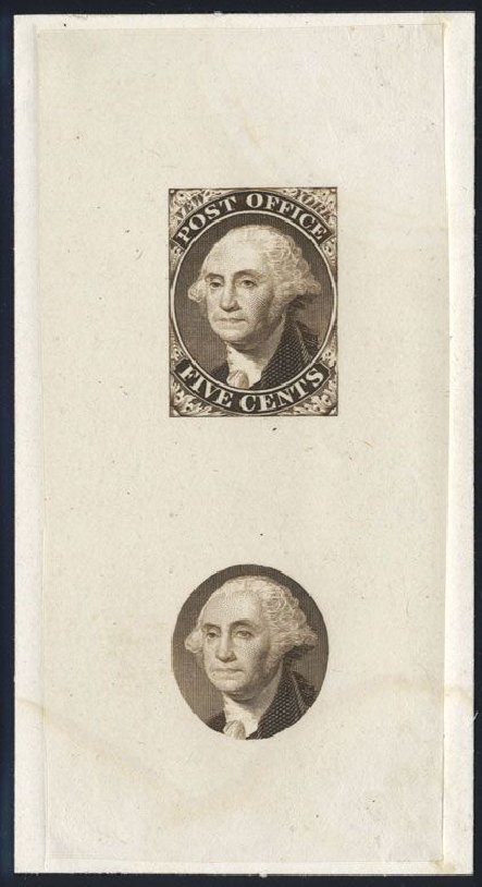 US Stamps Value Scott #9X1 - 1846 5c New York Postmasters Provisional. Cherrystone Auctions, Mar 2008, Sale 200803, Lot 3