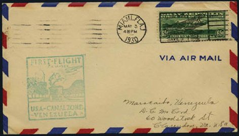 US Stamp Prices Scott Cat. C13 - 65c 1930 Air Graf Zeppelin. Harmer-Schau Auction Galleries, Oct 2011, Sale 91, Lot 330