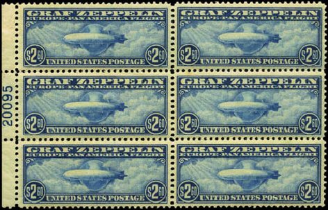 US Stamp Value Scott C15 - US$2.60 1930 Air Graf Zeppelin. Harmer-Schau Auction Galleries, Feb 2012, Sale 92, Lot 1278