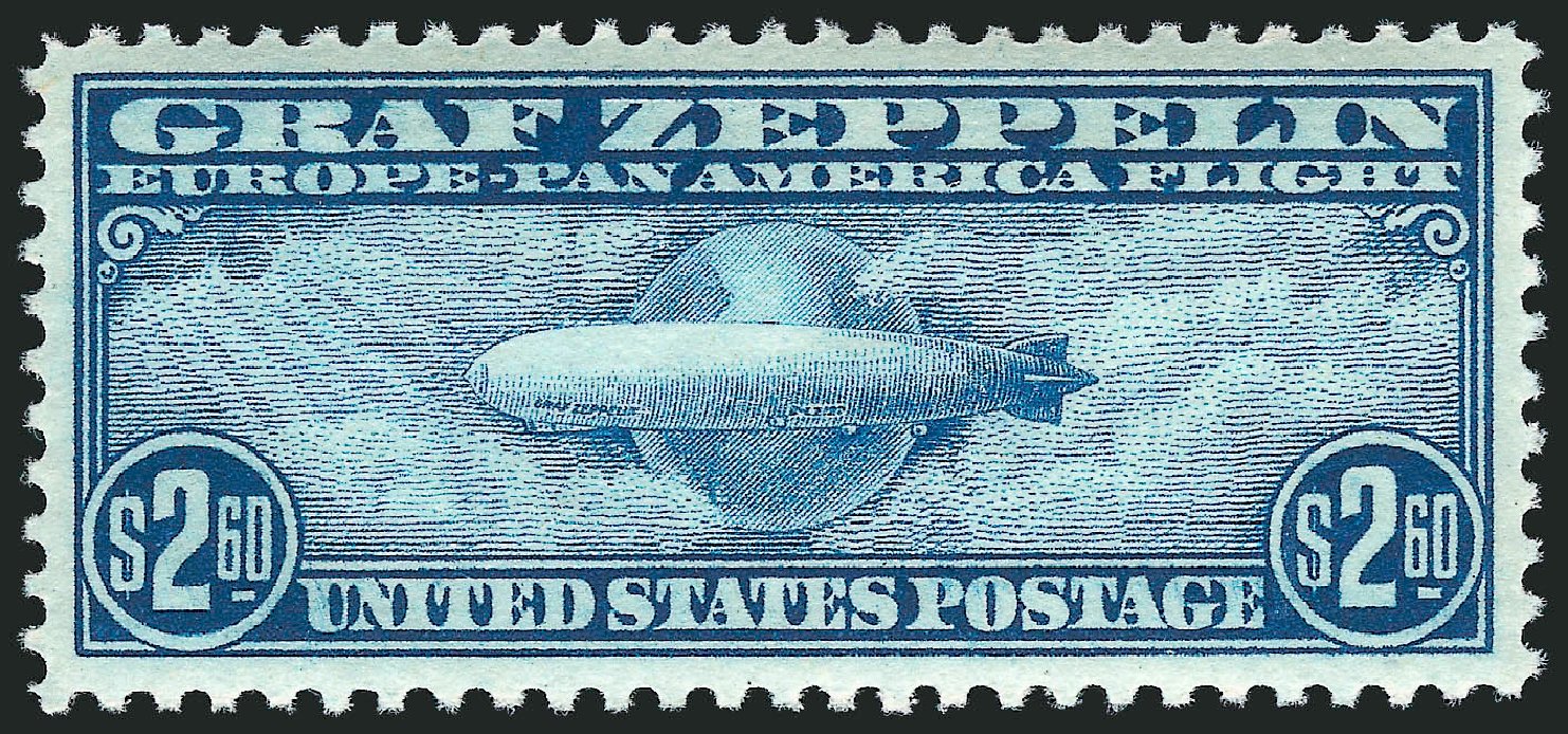 Prices of US Stamp Scott Catalog # C15 - US$2.60 1930 Air Graf Zeppelin. Robert Siegel Auction Galleries, Mar 2014, Sale 1067, Lot 1659