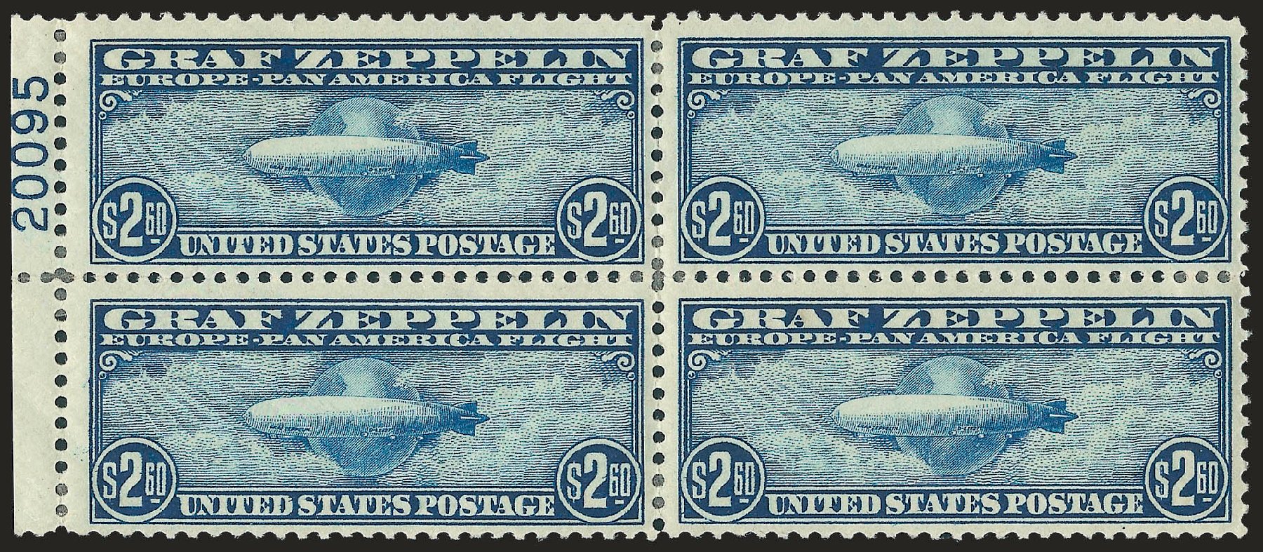 Price of US Stamp Scott # C15 - US$2.60 1930 Air Graf Zeppelin. Robert Siegel Auction Galleries, Sep 2009, Sale 976, Lot 2249