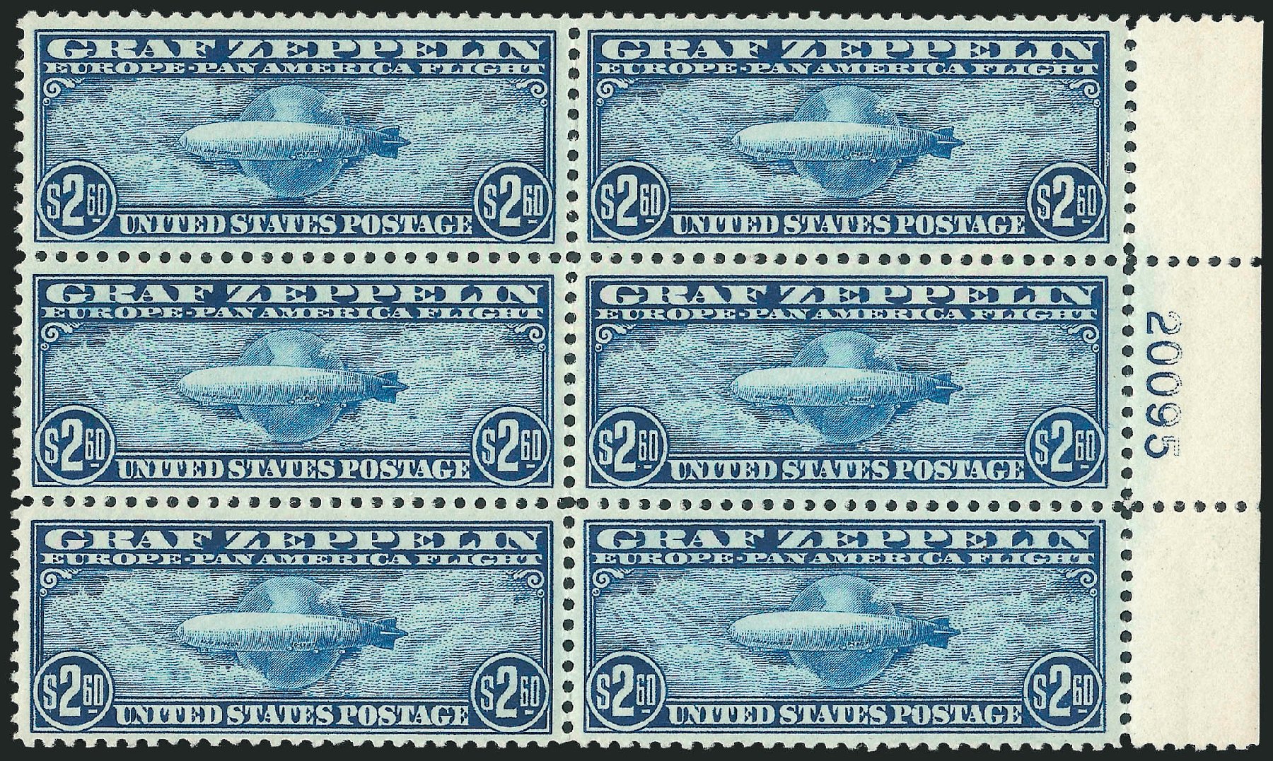 US Stamp Price Scott Catalogue #C15 - US$2.60 1930 Air Graf Zeppelin. Robert Siegel Auction Galleries, Oct 2010, Sale 997, Lot 6191