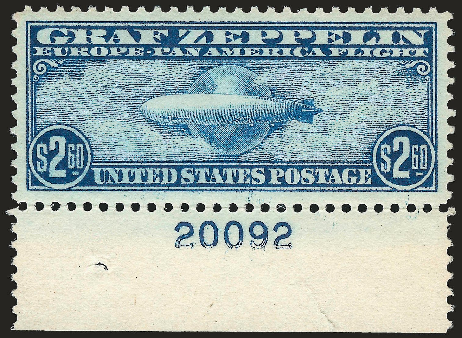 US Stamps Price Scott Catalog C15 - US$2.60 1930 Air Graf Zeppelin. Robert Siegel Auction Galleries, Sep 2009, Sale 968B, Lot 764