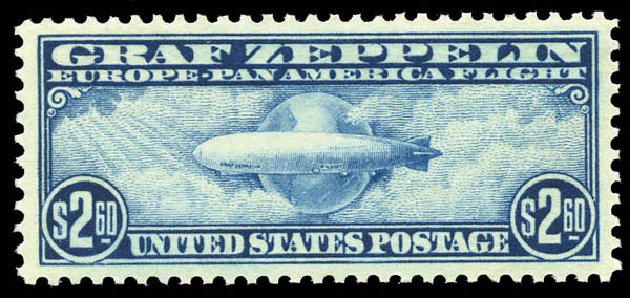 US Stamp Price Scott Catalog C15 - US$2.60 1930 Air Graf Zeppelin. Matthew Bennett International, Mar 2011, Sale 337, Lot 3095