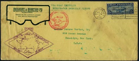Prices of US Stamps Scott Catalogue C15: US$2.60 1930 Air Graf Zeppelin. Harmer-Schau Auction Galleries, Oct 2011, Sale 91, Lot 345