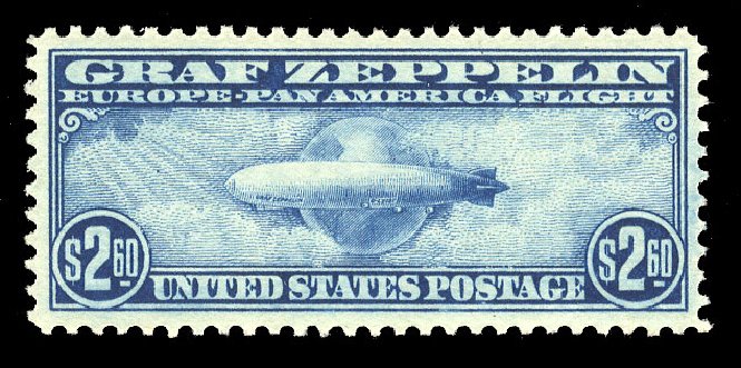 US Stamp Price Scott Catalogue # C15: US$2.60 1930 Air Graf Zeppelin. Cherrystone Auctions, Sep 2014, Sale 201409, Lot 82