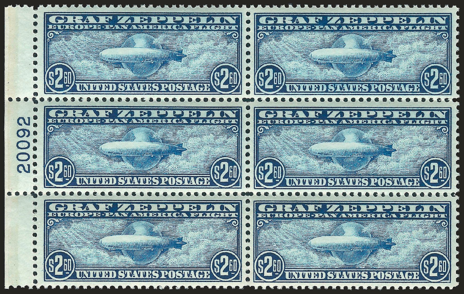 Prices of US Stamp Scott # C15 - 1930 US$2.60 Air Graf Zeppelin. Robert Siegel Auction Galleries, Apr 2009, Sale 971, Lot 1963