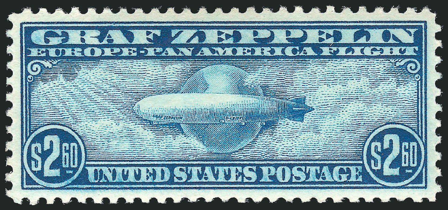 US Stamp Prices Scott Catalog C15 - 1930 US$2.60 Air Graf Zeppelin. Robert Siegel Auction Galleries, Jun 2012, Sale 1026, Lot 1506