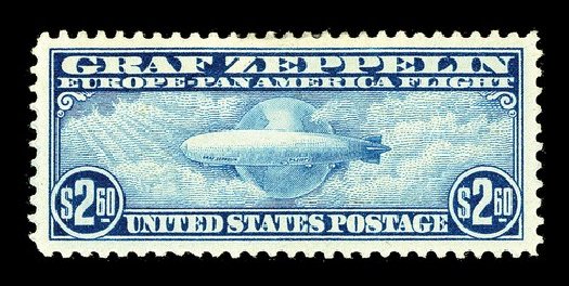 Prices of US Stamps Scott Catalogue C15: US$2.60 1930 Air Graf Zeppelin. Spink Shreves Galleries, May 2014, Sale 148, Lot 366
