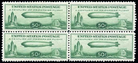 Price of US Stamp Scott Cat. # C18 - 50c 1933 Air Graf Zeppelin. Harmer-Schau Auction Galleries, Feb 2010, Sale 84, Lot 1777