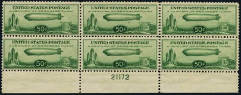 US Stamps Price Scott Cat. # C18 - 50c 1933 Air Graf Zeppelin. Harmer-Schau Auction Galleries, Oct 2011, Sale 91, Lot 348