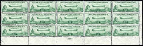 Price of US Stamps Scott Catalog # C18 - 1933 50c Air Graf Zeppelin. Harmer-Schau Auction Galleries, Jul 2010, Sale 86, Lot 621