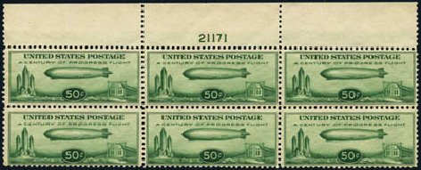 Costs of US Stamps Scott # C18 - 1933 50c Air Graf Zeppelin. Harmer-Schau Auction Galleries, May 2012, Sale 93, Lot 464