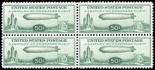 US Stamp Prices Scott Catalogue # C18 - 50c 1933 Air Graf Zeppelin. Spink Shreves Galleries, Jan 2014, Sale 146, Lot 502