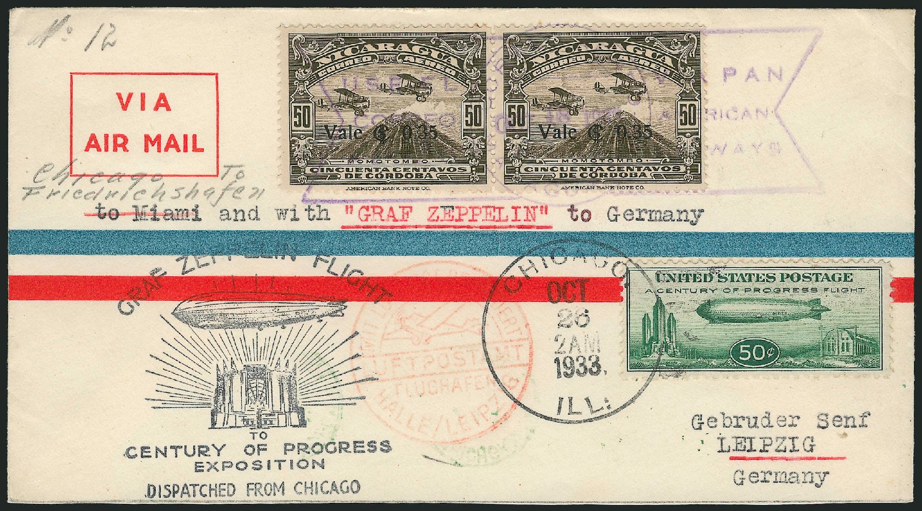 Price of US Stamp Scott Catalogue # C18: 1933 50c Air Graf Zeppelin. Robert Siegel Auction Galleries, Dec 2010, Sale 1003, Lot 5116