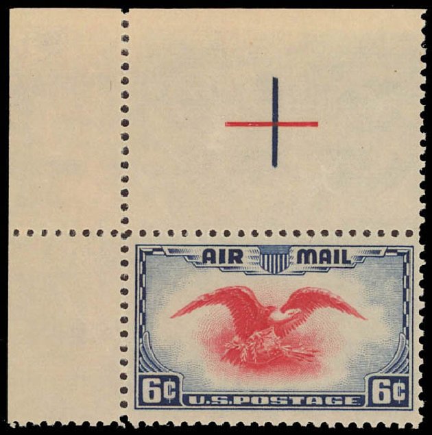 Price of US Stamp Scott Cat. C23: 1938 6c Air Eagle. Daniel Kelleher Auctions, Aug 2012, Sale 631, Lot 1578