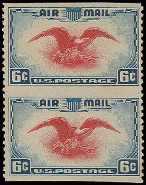 Price of US Stamps Scott #C23 - 1938 6c Air Eagle. H.R. Harmer, Jun 2013, Sale 3003, Lot 1525