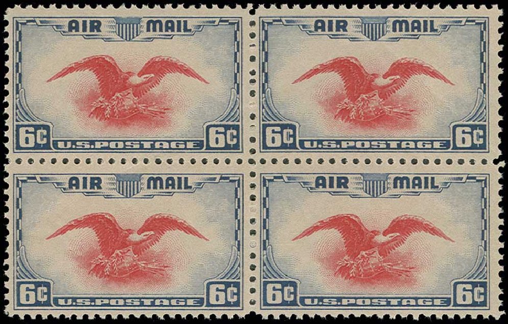 Cost of US Stamp Scott Catalog #C23 - 6c 1938 Air Eagle. H.R. Harmer, Jun 2013, Sale 3003, Lot 1526