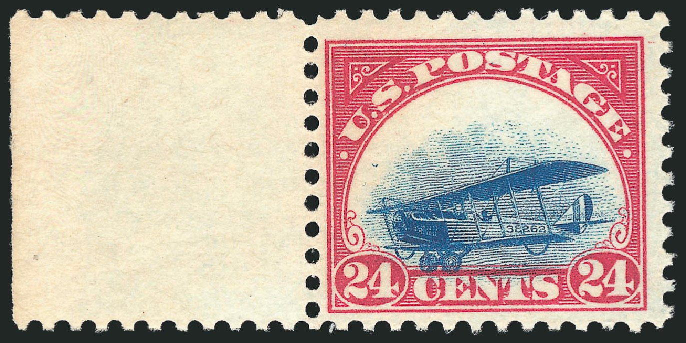Prices of US Stamps Scott C3 - 1918 24c Air Curtiss Jenny. Robert Siegel Auction Galleries, Apr 2015, Sale 1096, Lot 817
