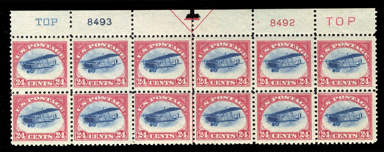 Costs of US Stamps Scott #C3: 1918 24c Air Curtiss Jenny. Cherrystone Auctions, Apr 2009, Sale 200904, Lot 120
